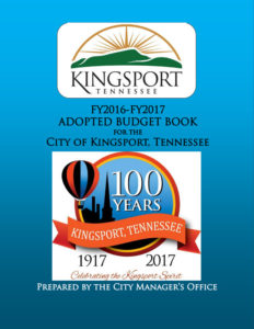 2016-17 Kingsport Adopted Budget