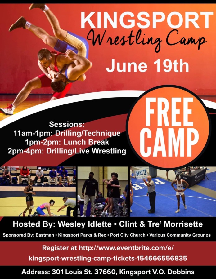 Juneteenth Wrestling Camp poster