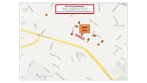 Watauga Street map