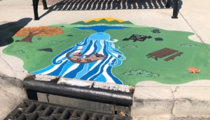 Trista Demoranville Storm Drain Art
