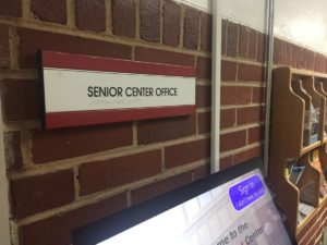 Senior Center Signage