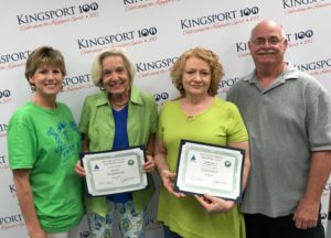 Keep Kingsport Beautiful award winners