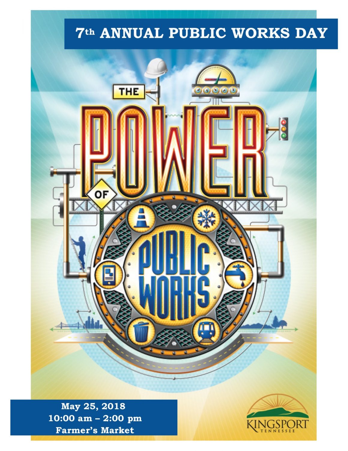 Public Works Day is May 25! Kingsport, TN