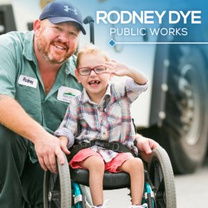 Rodney Dye of Public Works