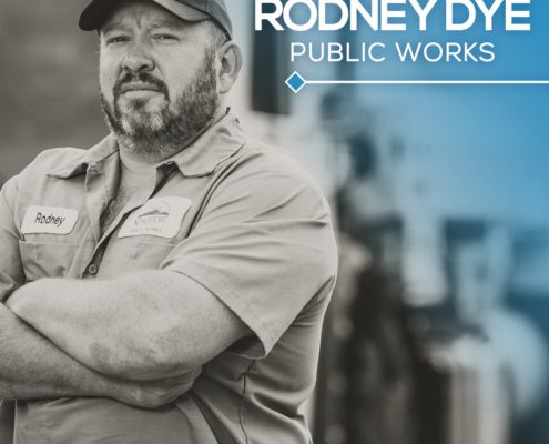 Rodney Dye in Public Works