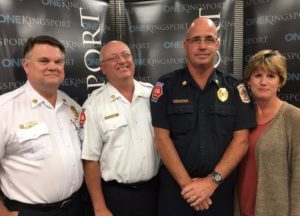 firefighters receive recognition